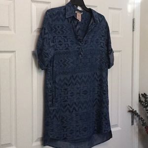 Philosophy denim dress large